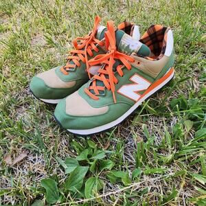 New Balance Forest Green 574 Casual Men's Shoes Sz 12